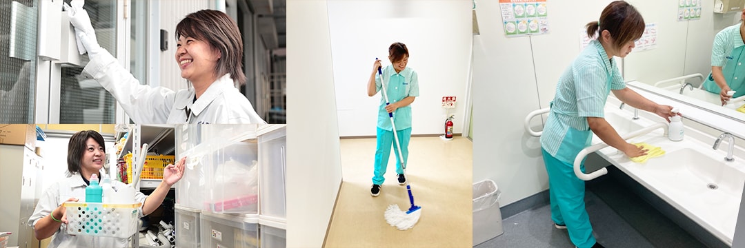 日常清掃請負管理｜五代産業株式会社｜兵庫県尼崎市